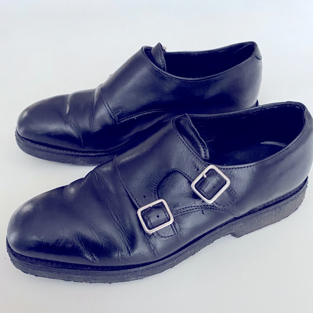 Steve Alan Monk Strap Shoes Made In England